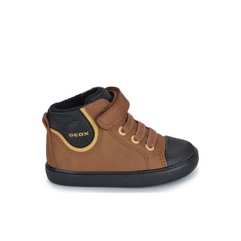 Geox Παιδικά Sneakers High Ανατομικά Μπλε Gisli B B461NC0MEFUC2G9B
